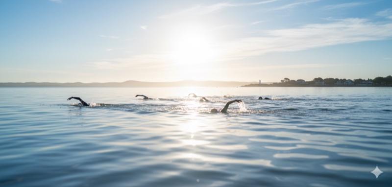 Comunidad de natación en aguas abiertas